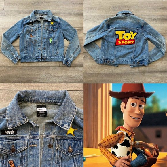 Jean Jacket Toy Story Forever 2 Size M 